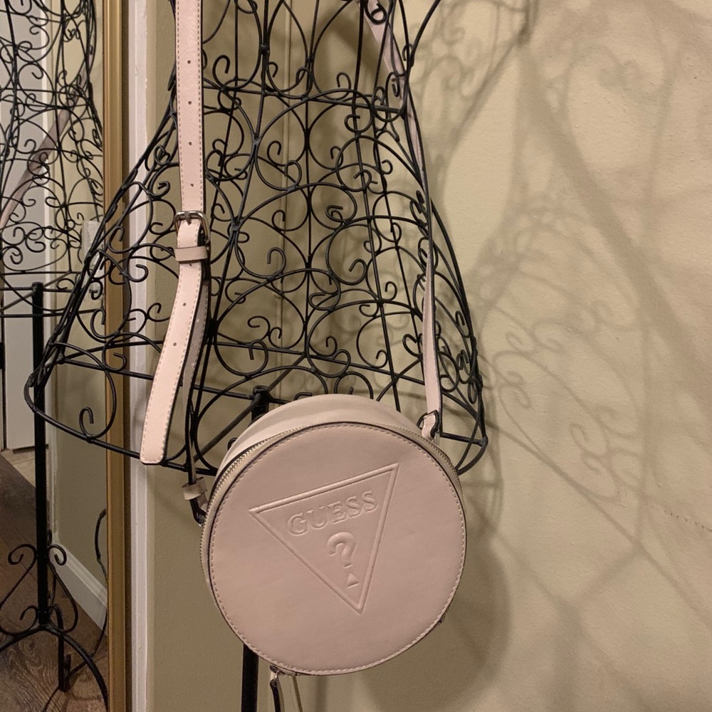 Guess circular crossbody purse